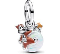 Pandora argent sterling émail synthétique opale blanc 793532C01 Pendentif