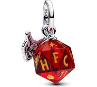 Pandora Argent sterling Verre et émail Rouge 793564C01 Pendentif