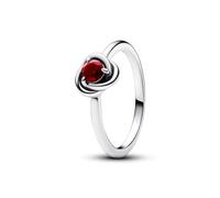 PANDORA Bague 192993C01-54 Cercle d'éternité rouge