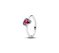 PANDORA Bague 192993C10-54 Cercle d'éternité rose