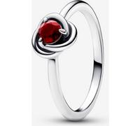 Pandora Bague Cercles de l’Éternité Rouge 52