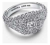 Pandora Bague Cocktail Carrée Pavée 54