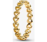 Pandora Bague Couronne de Cœurs Dorée 54