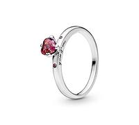Pandora Bague Cœur rouge scintillant, taille 52