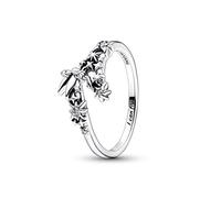 Pandora Bague Disney Fée Clochette en argent sterling avec zircones cubiques transparentes, taille 58
