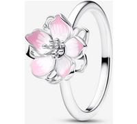 PANDORA Bague pour femme en argent avec fleur de cerisier 194371C01, 52, Argent sterling, Pas de pierre précieuse