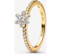 Pandora Bague Fleur Scintillante Dorée 60