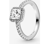 Pandora Bague Halo Scintillant Carré Argent Massif 62