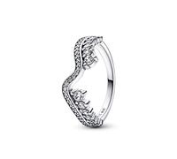 Bague Vague Asymétrique Scintillante argent 192543C01 Argent 54
