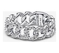 Pandora Bague Maille Cubaine Pavée 56