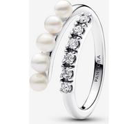 Pandora Bague Ouverte Perles de Culture d’Eau Douce Traitées & Pavé 48