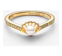 Pandora Bague Perle de Culture d’Eau Douce Traitée Princesse Disney Arielle Coquillage - Sz. 58 58