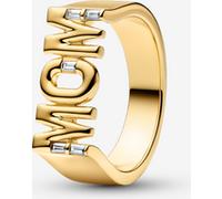 Pandora Bague Sceau Maman Dorée 50