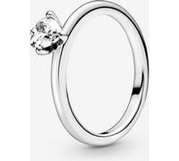 Pandora Bague solitaire Cœur incolore, taille 56