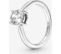 Pandora Bague Solitaire Scintillante Argent Massif 54