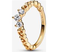 Pandora Bague Tiare Volute Royale Métal doré à l'Or 14 carats 54