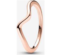 PANDORA Bague intemporelle 183095C00-56 vague polie