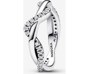 Pandora Bague Vagues Entrelacées Scintillantes 50