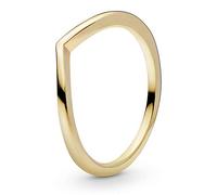 Pandora Bague Vœu scintillante en métal plaqué or 14 carats, taille 50
