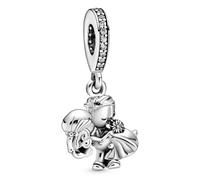 PANDORA Bijou Argent Charm-Pendeloque Couple 798896C01
