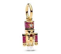Pandora Bijou Charm Pendant Nussknacker Mobile Couleur Or 763583C01