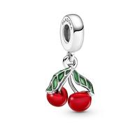 PANDORA Bijou Charm Pendentif Cerises Asymétriques 791583C01