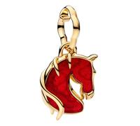 PANDORA Bijou Charm Pendentif Cheval De Feu Rouge 764431C01