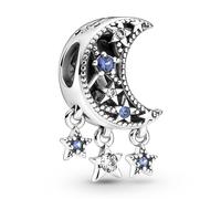 PANDORA Bijoux Argent Charm Croissant De Lune & Étoiles 799643C01