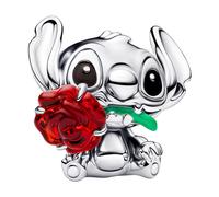 PANDORA Bijoux Argent Charm Disney Stitch Avec Rose 794378C01