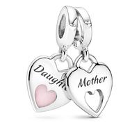 PANDORA Bijoux Argent Charm Hangtag Mère & Fille 799187C01