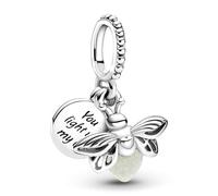 PANDORA Bijoux Argent Charm Pendant Lumineux Vers De Terre 799352C01