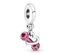 PANDORA Bijoux Argent Charm Pendentif Haltère & Cœur 799545C01