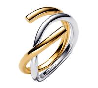 Pandora Bijoux Bague pour Femmes Bicolore 163889C00