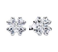 Pandora Bijoux Boucles d’Oreilles Puces Femme Argent 925 Zirc.