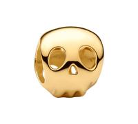 Pandora Bijoux Charm Crâne Mini Doré 764518C00