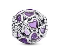 Pandora Bijoux Charme Argent Coeurs Ouverts Cœurs Mum 793772C01
