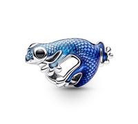 Pandora Bijoux Charme Argent Métallique Bleu Gecko 792701C01