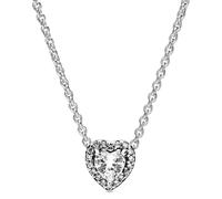Pandora Bijoux Collier Femme Argent 925 Coeur Élevé 398425C01-45