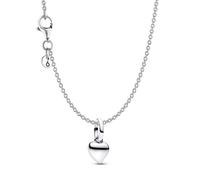 PANDORA Collier pour femme avec pendentif mini cœur, argent 925, coffret cadeau enchanteur, lot, symbole d'amour 21530