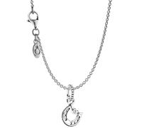 Pandora Bijoux Collier Pour Femme Avec Fer À Cheval 925 Argent 45 Cm