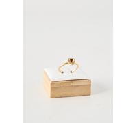 Pandora Bague pour femme Cœur doré 163801C01 Argent sterling Zircone cubique 52/16,6