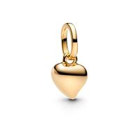 PANDORA Bijoux Mini Pendentif Cœur Doré 763691C00