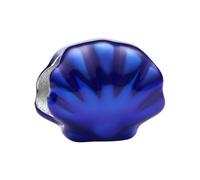 Mini breloque coquillage bleu