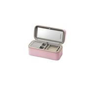 PANDORA Boîte à bijoux originale pour femme et fille, boîte à bijoux de voyage, couleur rose (200 x 101 x 85 mm)