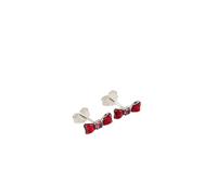 Pandora - Boucles d'oreilles Blanche-Neige - Femme - Accessoires - Rouge - Taille: ONE Size