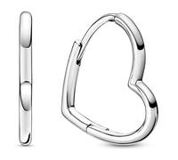 Pandora Boucles d'oreilles Boucles d'Oreilles Créoles Asymétriques Cœur 298307C00