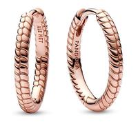Pandora Boucles d'oreilles Boucles d'oreilles créoles Pandora Moments pour petits charms 282728C00