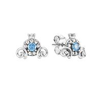 Pandora - Boucles d'oreilles Clous Carrosse de Cendrillon - Femme - Accessoires - Bleu - Taille: ONE Size