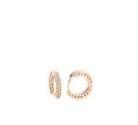 Pandora Boucles d'Oreilles Créoles Cœur Pavé one size