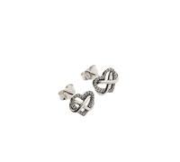Pandora - Boucles d'oreilles Cœur Infini Scintillant - Femme - Accessoires - Blanc - Taille: ONE Size